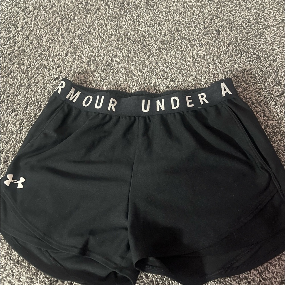 Under Armour Women's Black Athletic Shorts